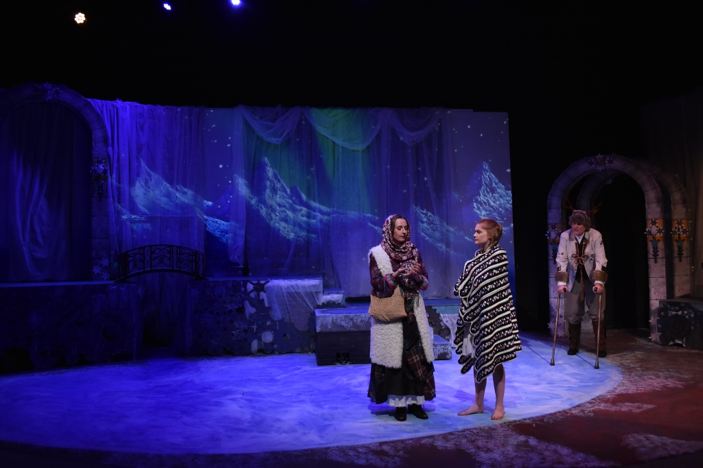 "Snow Queen" at Collaborative Theatre Project. Lighting Design by Luis Garcia. Photo by Mike Kunkel and courtesy of Luis Garcia.