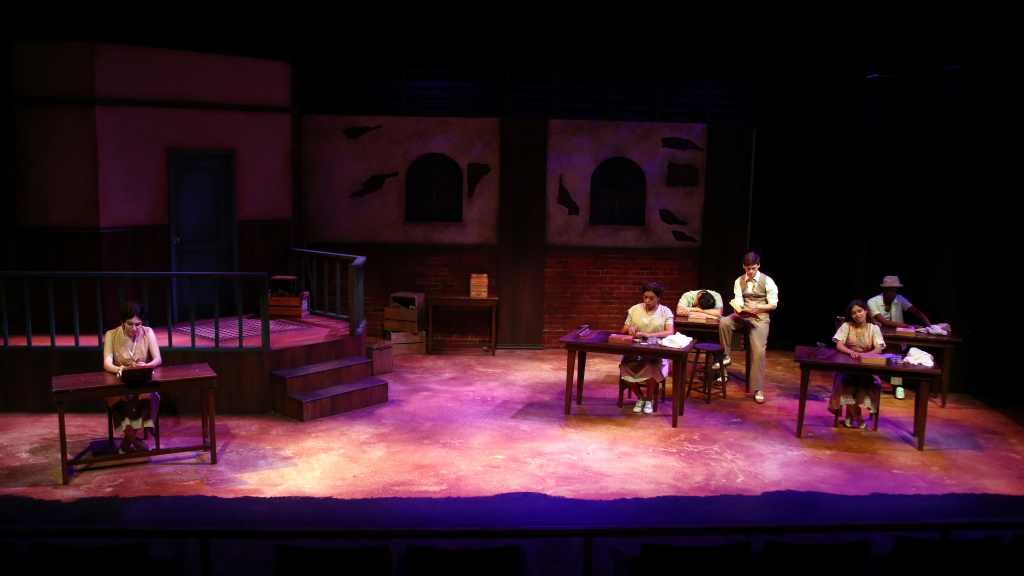 "Anna in the Tropics" at Second Stage Theatre (Stetson University). Lighting Design by Luis Garcia. Photo by AndYou Films and courtesy of Luis Garcia.