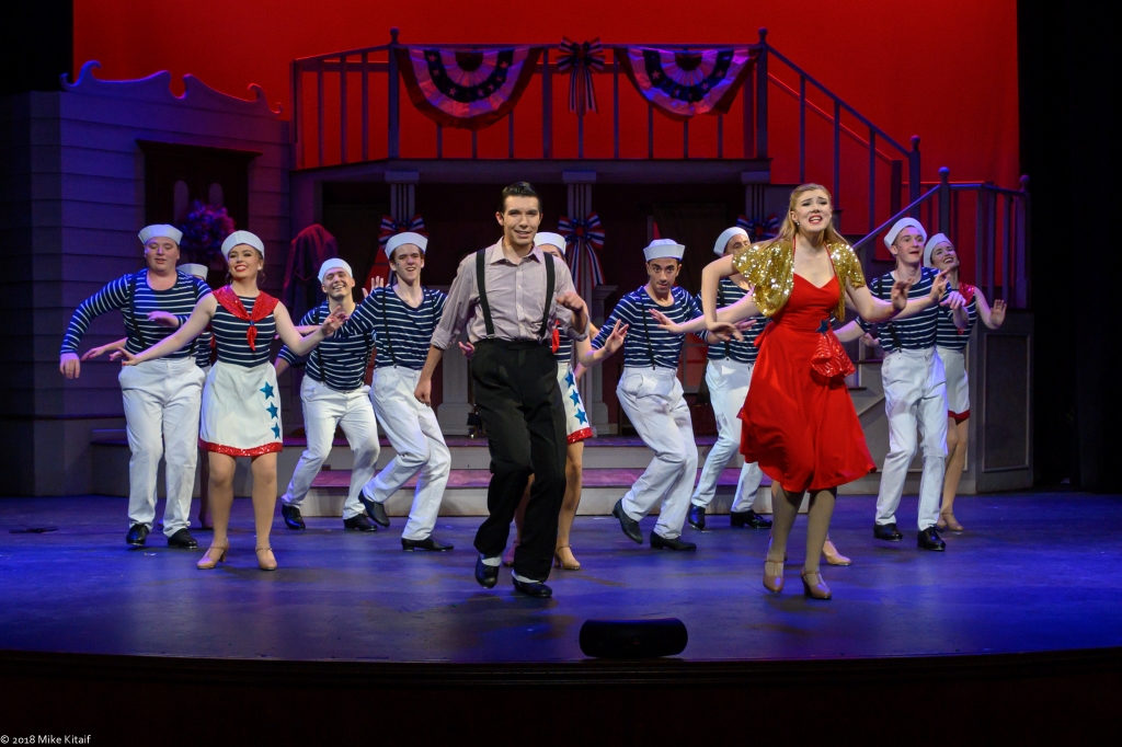 "Holiday Inn" at Athens Theatre. Lighting Design by Luis Garcia. Photo by Mike Kitaf and courtesy of Luis Garcia.