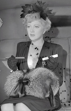 Stella Adler in the 1941 film Shadow of the Thin Man.