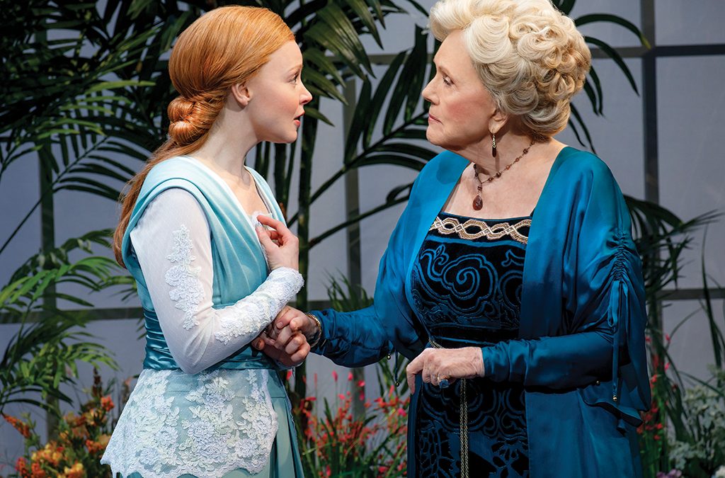 Lauren Ambrose and Diana Rigg in Lincoln Center Theater's production of My Fair Lady.