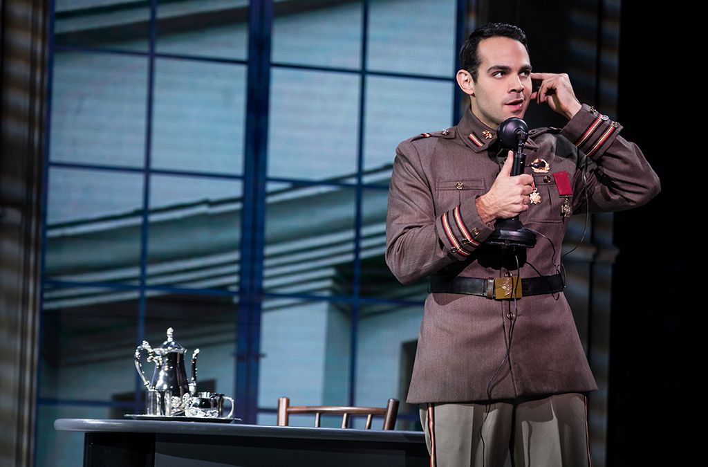 Jason Michael Evans in the national tour of Anastasia.