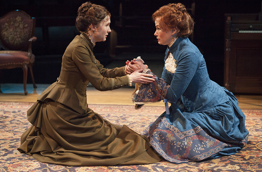 Nisi Sturgis and Gretchen Hall in The Old Globe's 2013 production of A Doll's House.