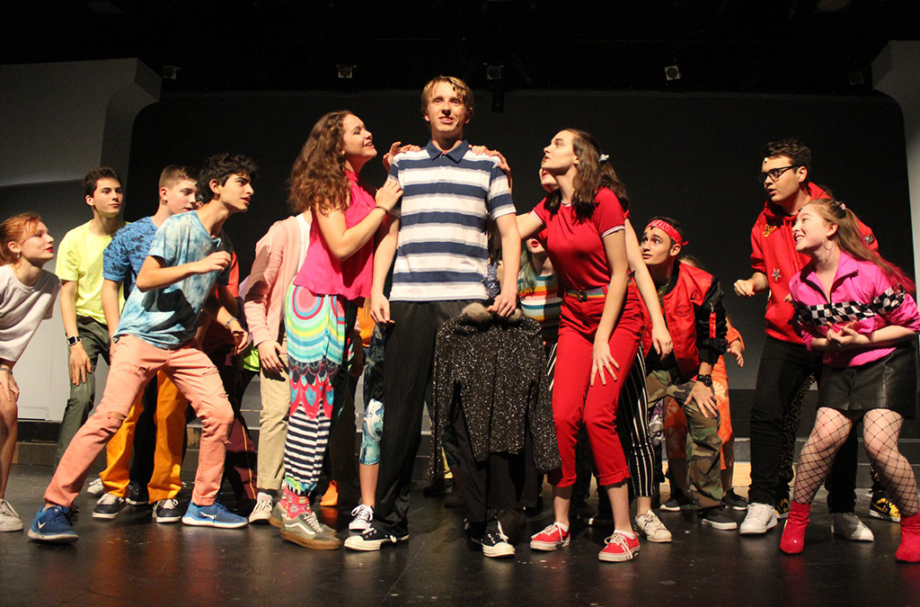 The cast of South Eugene High School's production of Be More Chill.