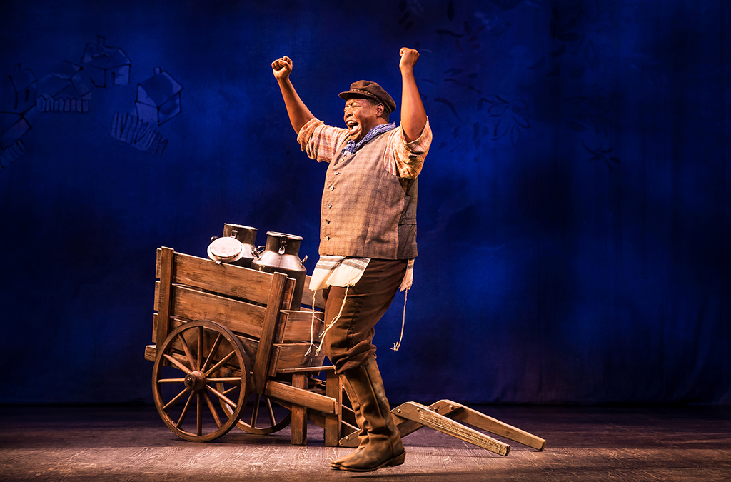 Chuck Cooper as Tevye in Fiddler on the Roof in Prince of Broadway.