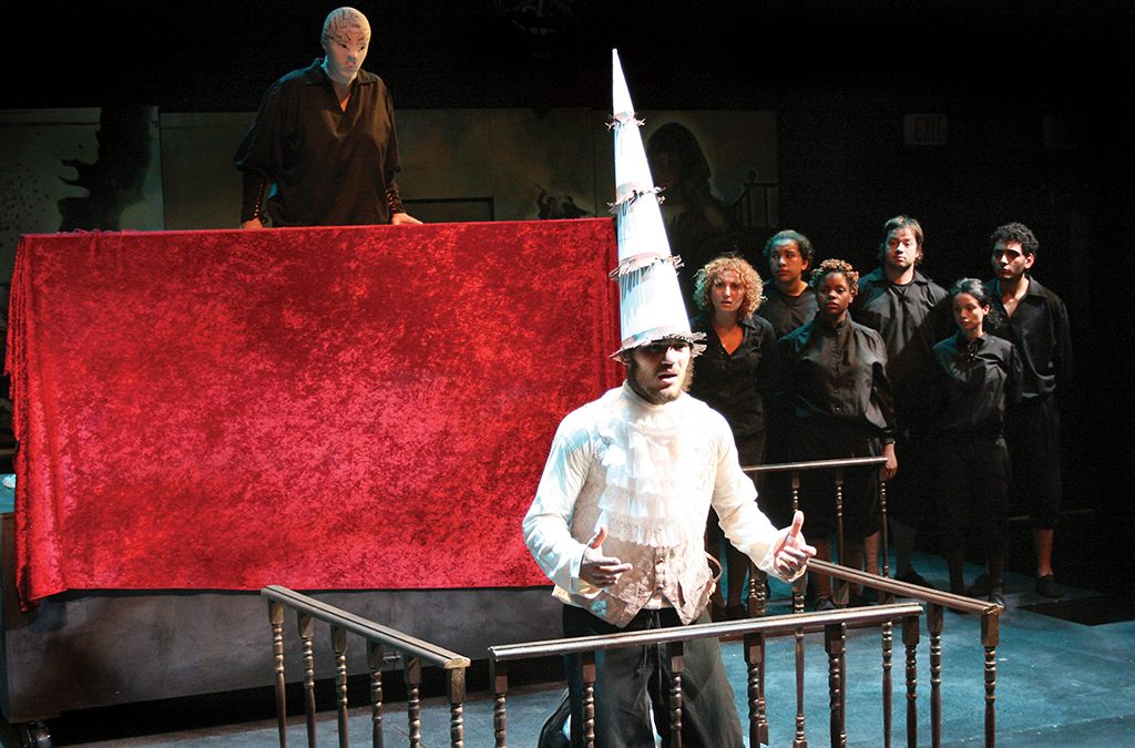 Willy Conley's Goya: En la quinta del sordo (In the House of the Deaf Man) features pantomime and dance in place of spoken or signed language.