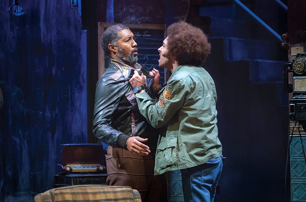 Dion Graham and Michael Kevin Darnall in the Cincinnati Playhouse in the Park production of Jitney.
