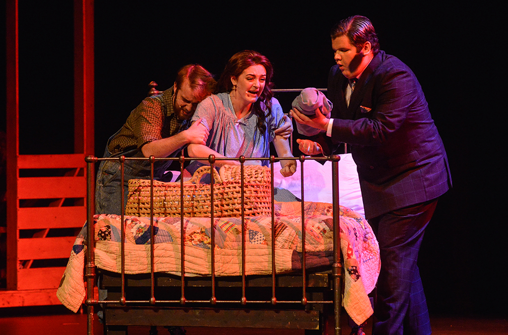 The loss of her child is a defining moment for Alice in Bright Star, performed by West Orange (Fla.) High School at the 2018 International Thespian Festival.