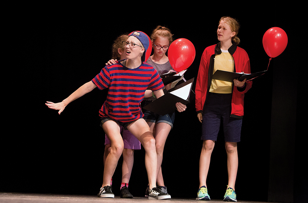 The 2019 staged reading of Silent Night at the International Thespian Festival.
