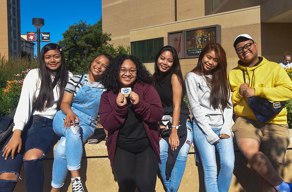 Group of students at the 2019 International Thespian Festival