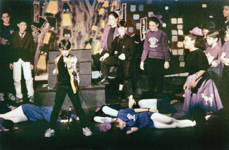 As a sixth grader, Miranda played Conrad Birdie in a musical revue at Hunter College School.