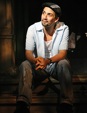 Lin-Manuel Miranda in In the Heights.