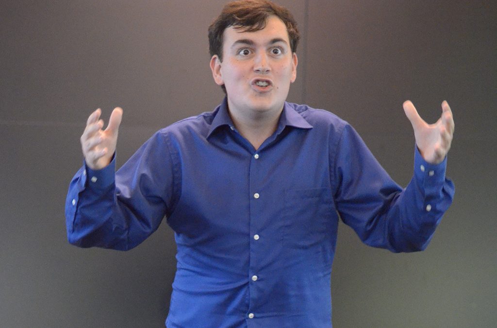 Photo from the 2015 International Thespian Festival college auditions.