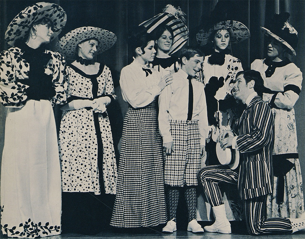 The 1968 Lake Oswego (Ore.) Senior High School production of The Music Man, presented at the Twelfth National Dramatic Arts Conference.