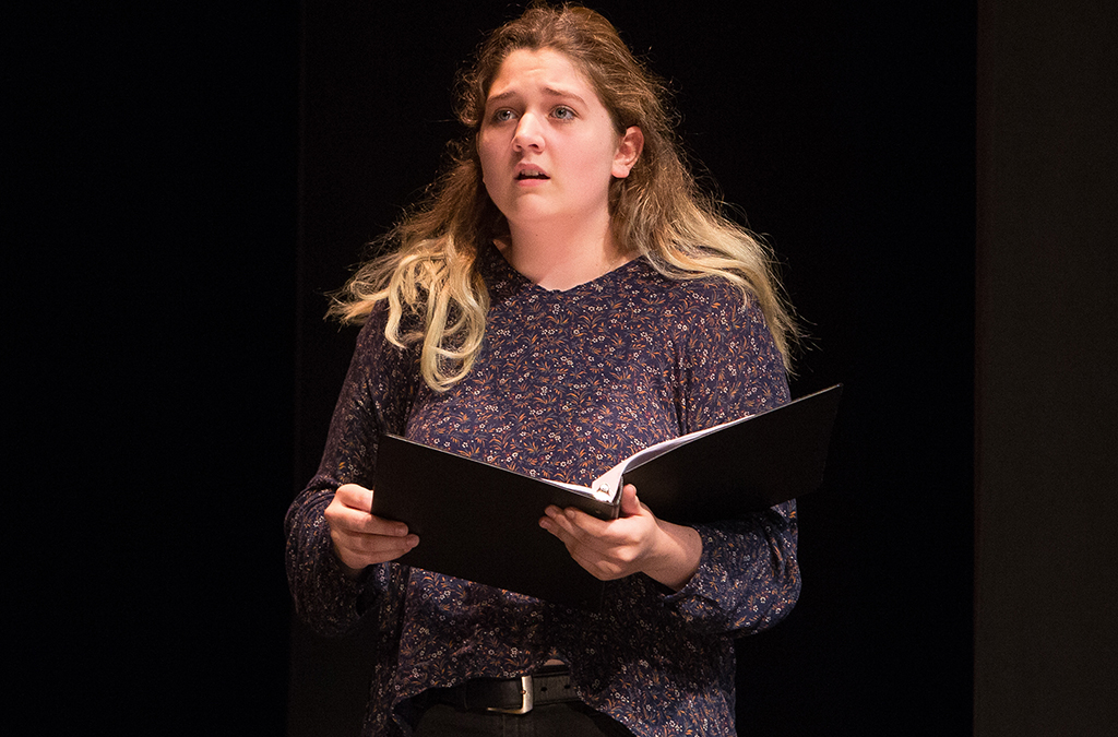 The 2019 staged reading of Silent Night at the International Thespian Festival.