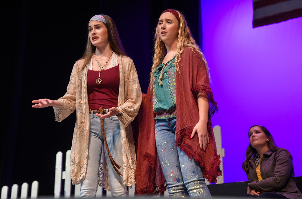 Parkland High School Thespians researched the real people who inspired their characters for the International Thespian Festival performance of 26 Pebbles.