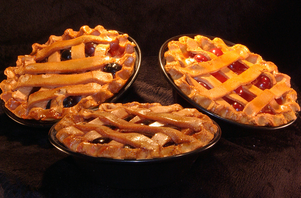 The finished pies look good enough to eat. Photo courtesy of Tammy Honesty and Karestin Harrison.