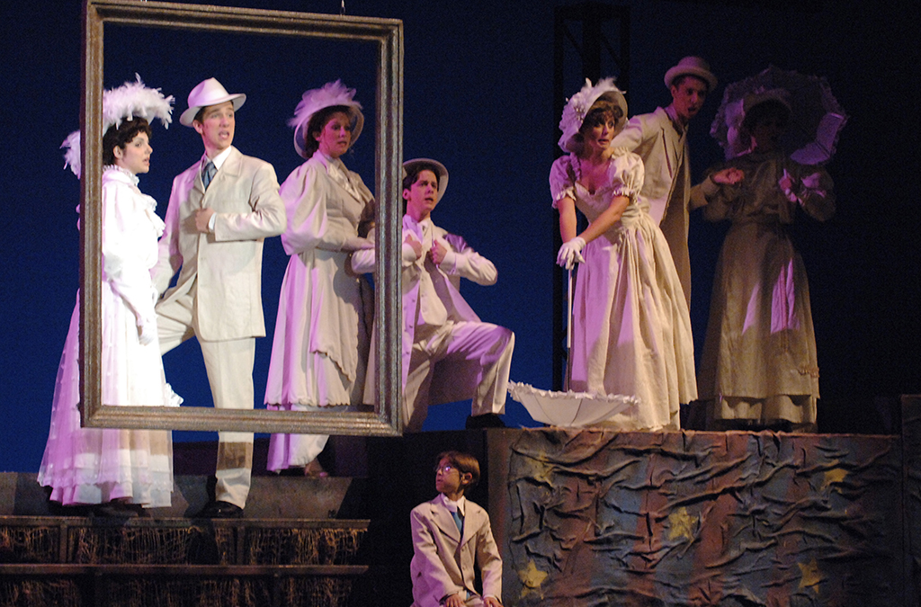 The national cast of the 2005 International Thespian Festival production of Ragtime.