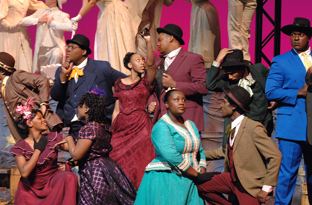 The national cast of the 2005 International Thespian Festival production of Ragtime.