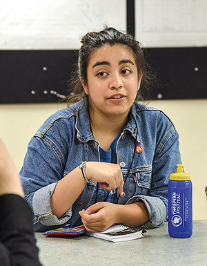 Sammy Sarabia participated in the Thespian Criticworks program at the 2018 International Thespian Festival. 