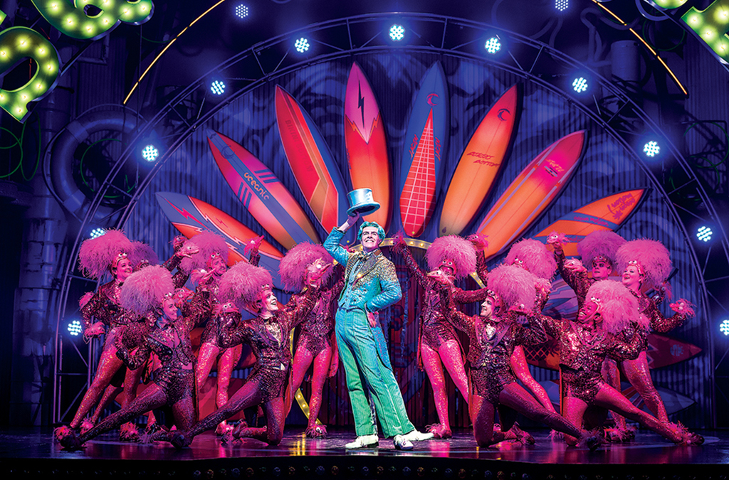 David Zinn created sets and costumes for SpongeBob SquarePants, with Gavin Lee.