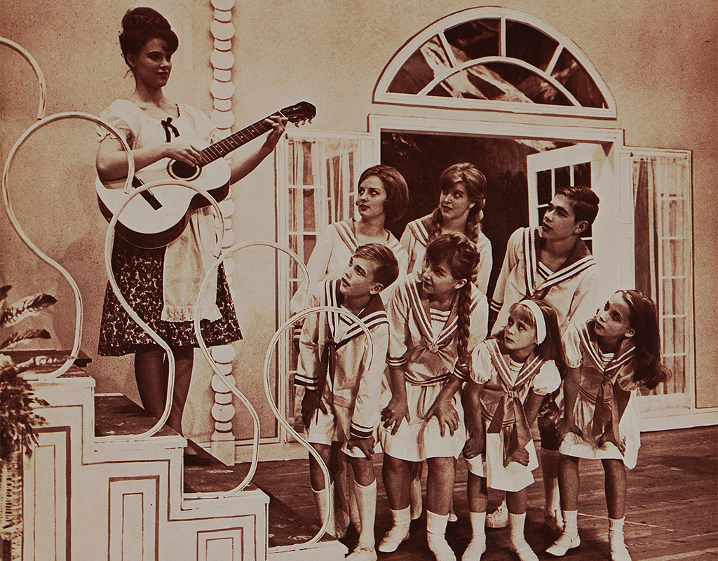 The 1965 Regis High School production of The Sound of Music in Cedar Rapids, Iowa.