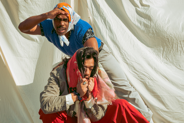 Thespians Muhammad Khaerisman and Tyren Duncan © Noir Media