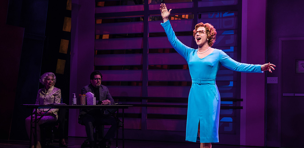 ulie Halston, Reg Rogers, and Santino Fontana
