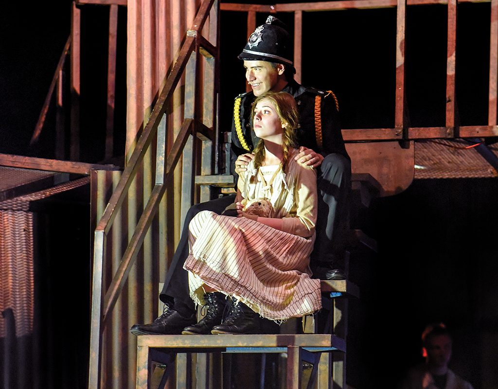 Pittsburg (Kan.) High School's production of Urinetown.
