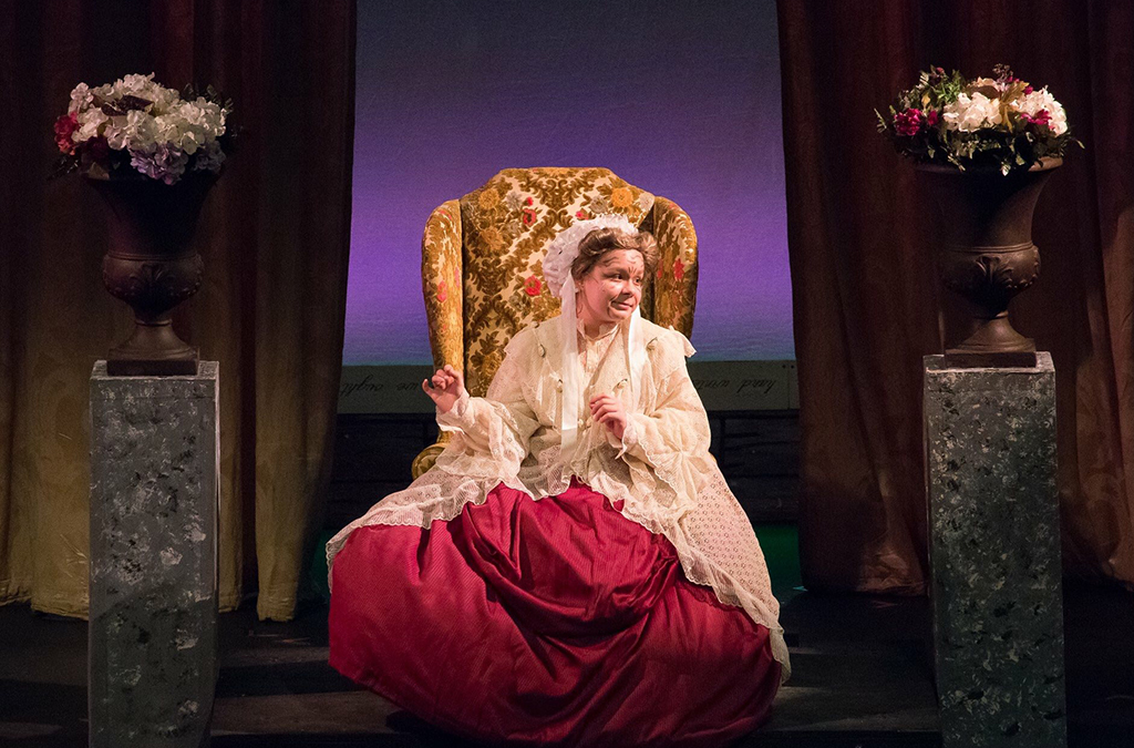 Jolie DesRuisseau in West Orange (FL) High School's production of Little Women.